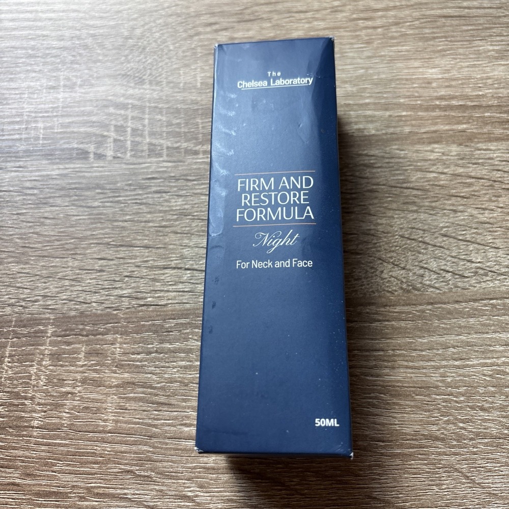 NIB - The Chelsea Laboratory FIRM & RESTORE Formula for Neck & Face Night